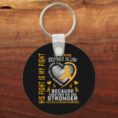 In March We Wear Orange Brother In Law Multiple Sc Sleutelhanger (Voorkant)