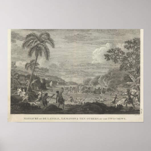 In Massacre van Langle Lemanon & Ten anderen Poster (Voorkant)