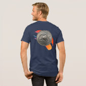 In Max We Trust Tri-Blend T-Shirt Navy (Voorkant)