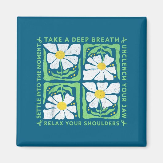 In May We Wear Green Mental Health Awareness Magneet (Voorkant)