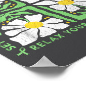 In May We Wear Green Mental Health Awareness  Poster (Hoek)