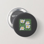 In May We Wear Green Mental Health Awareness  Ronde Button 5,7 Cm (Voorkant /achterkant)