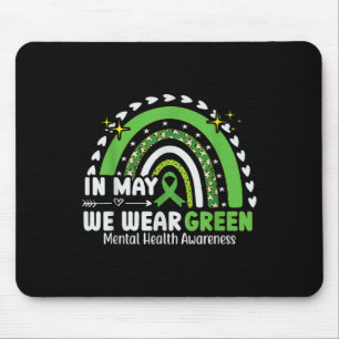 In mei Draag we Green Mental Health Awareness Gree Muismat