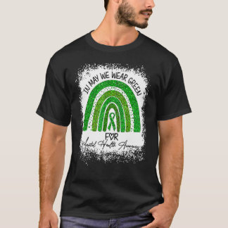 In mei Draag we groen voor geestelijke gezondheid T-shirt