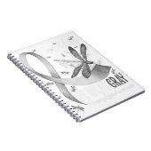 In mei Draag we het bewustzijn van grijze hersenka Notitieboek (Rechterzijde)