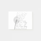 In mei Draag we het bewustzijn van grijze hersenka Post-it® Notes (Voorkant)