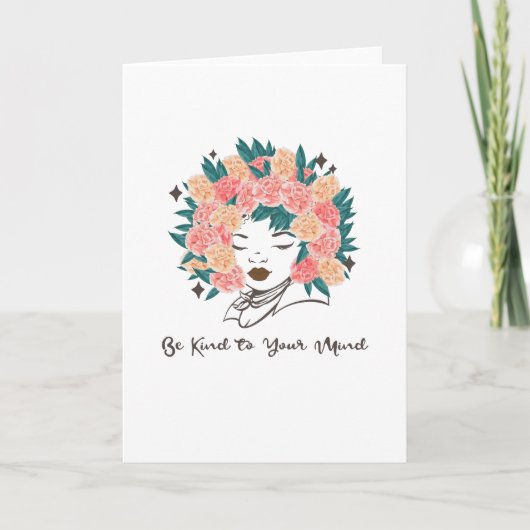 In mei Draag we het bewustzijn van groene geesteli Kaart (Voorkant)