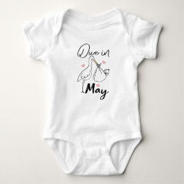 In mei Schattige zwaan met een nieuwe baby Romper