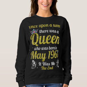 In mei werd er een keer een koningin geboren trui