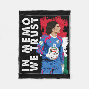 In Memo Ochoa We Trust Mexicaans Voetbal Fleece Deken