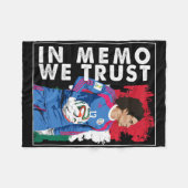 In Memo Ochoa We Trust Mexican Soccer  Fleece Deken (Voorkant (Horizontaal))