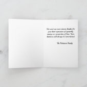 In Memorial Dank u kaart (Binnen)