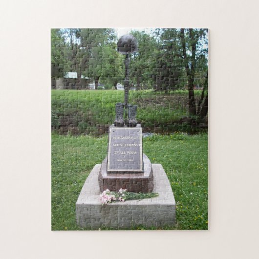 In Memorial Legpuzzel (Verticaal)