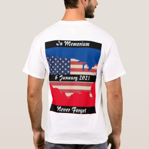 In Memoriam Black Bar of Herdenking T-shirt