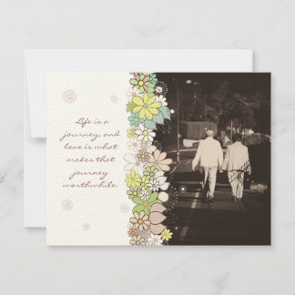 In memoriam dank u man of vrouw dood kaart