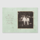 In memoriam eerbetoon herdenking Reverie Magnetische Uitnodiging (Voorkant)