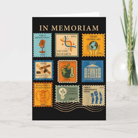 In Memoriam Equal Rights Science Women Rights Femi Kaart (Voorkant)