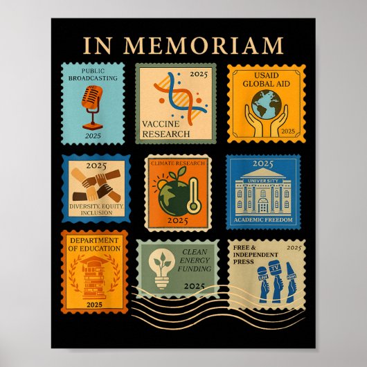 In Memoriam Equal Rights Science Women Rights Femi Poster (Voorkant)