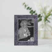 In Memoriam Herdenking Death Notice Foto Aankondiging (Staand voorkant)