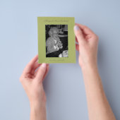 In Memoriam Herdenking Death Notice Foto Flyer (Hand)