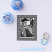 In Memoriam Herdenking Death Notice Foto Flyer (Enkel)