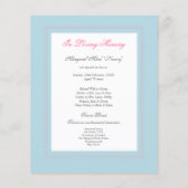 In Memoriam Herdenking Death Notice Foto Flyer (Achterkant)