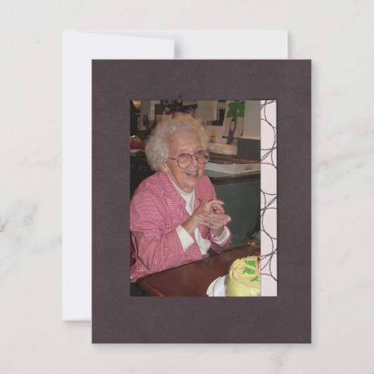 In Memoriam Herdenking Death Notice Foto Kaart (Voorkant)