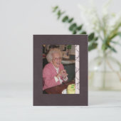 In Memoriam Herdenking Death Notice Foto Kaart (Staand voorkant)