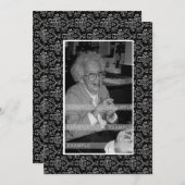 In Memoriam Herdenking Death Notice Foto Programmakaart (Voorkant / Achterkant)