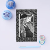 In Memoriam Herdenking Doodsbericht Foto Flyer (Enkel)
