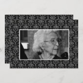 In Memoriam Herdenking Funeral Eulogy Photo Programmakaart (Voorkant / Achterkant)