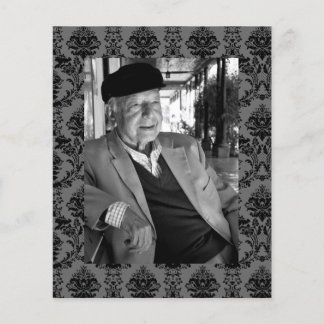 In Memoriam Herdenking Funeral Photo Flyer