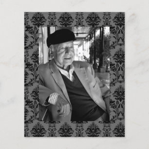 In Memoriam Herdenking Funeral Photo Flyer