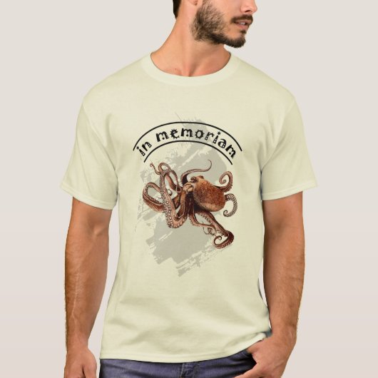 In Memoriam Paul The Octopus T-shirt (Voorkant)