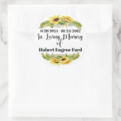 In Memoriam Sticker (Tas)