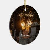 In Memoriam Sunset Keramisch Ornament (Rechts)