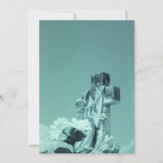 In memoriam sympathie kaart (Voorkant)