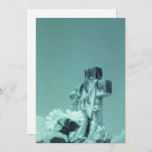 In memoriam sympathie kaart (Voorkant / Achterkant)