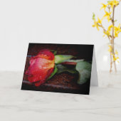 "In Memoriam:" Sympathiekaart Kaart (Gele Bloem)