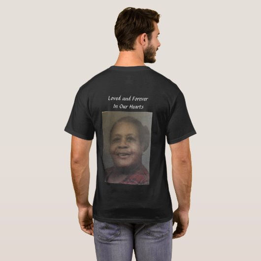 In Memoriam T-shirt (Achterkant volledig)