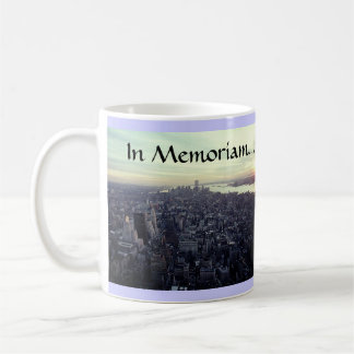 In Memoriam ter nagedachtenis van Twin Towers WTC  Koffiemok