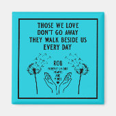 In Memory Begrafenisreceptie Magneet (Voorkant)