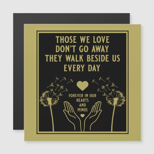 In Memory Bereavement and Loss Photo Print (Voorkant / Achterkant)