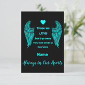 In Memory Bereavement and Loss Photo Print (Staand voorkant)