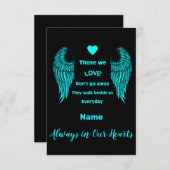 In Memory Bereavement and Loss Photo Print (Voorkant / Achterkant)