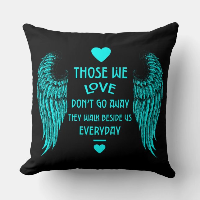 In Memory Bereavement and Loss Photo Print Kaart W Kussen (Voorkant)