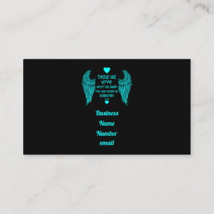 In Memory Bereavement and Loss Photo Print Kaart W Visitekaartje