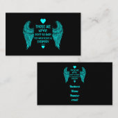 In Memory Bereavement and Loss Photo Print Kaart W Visitekaartje (Voorkant / Achterkant)