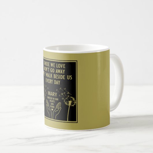 In Memory Bereavement and Loss Photo Print Koffiemok (Voorkant rechts)