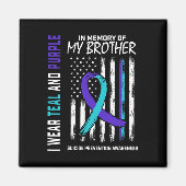 In Memory Brother Zelfmoord Bewustzijnspreventie A Magneet (Voorkant)